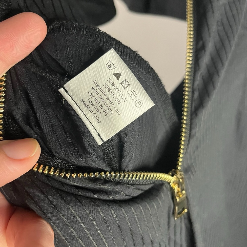 Madri Nursing Friendly Crossover Jumpsuit - Picture 8 of 8
